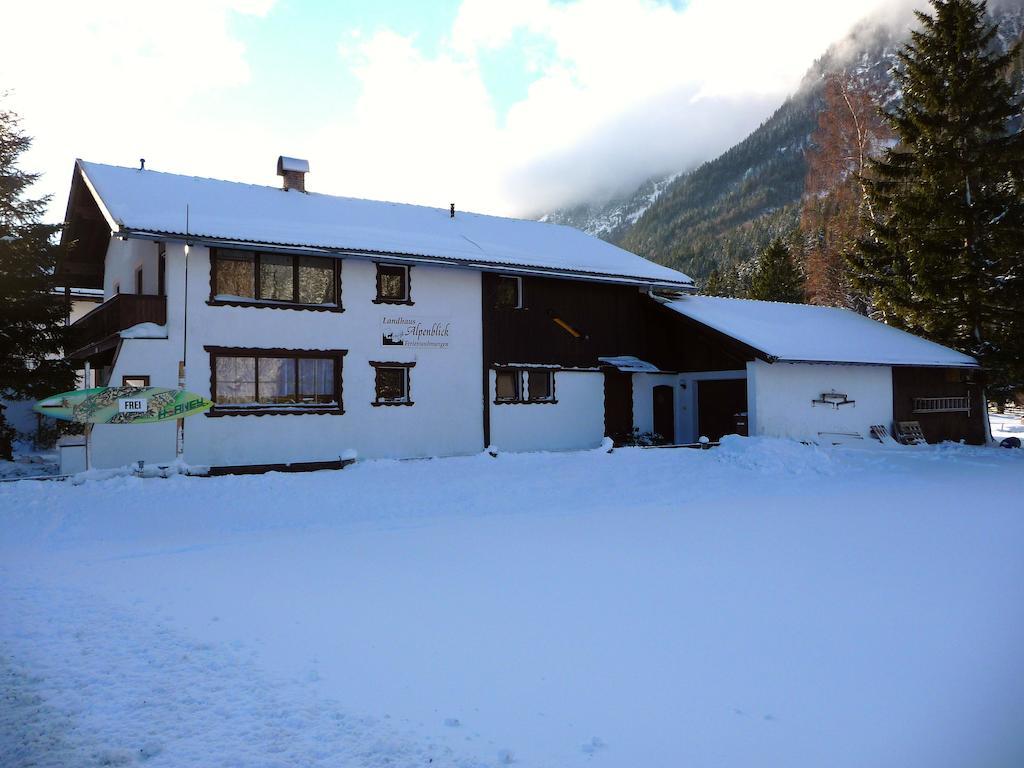 Landhaus Alpenblick Leutasch Εξωτερικό φωτογραφία